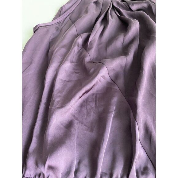 Calvin Klein Halter Top Purple Women’s Size M Flowy Camisole - Picture 2 of 13